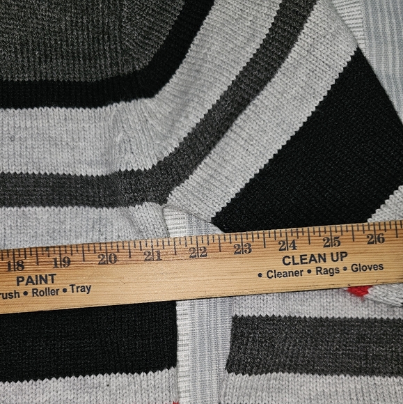 Vtg. South Pole Authentic Collection Men's Striped Baggy Pullover Sweater Size M - Picture 5 of 6